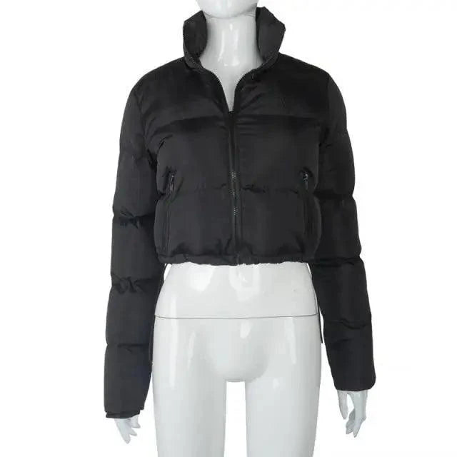 Women’s Shiny Puffer Jacket supplier product view 53
