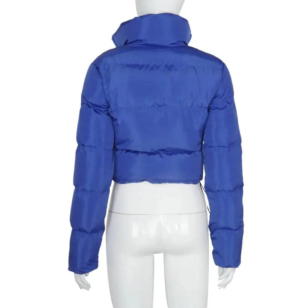 Women’s Shiny Puffer Jacket supplier product view 33