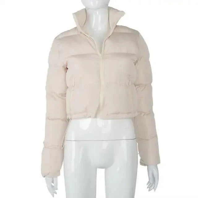 Women’s Shiny Puffer Jacket supplier product view 42