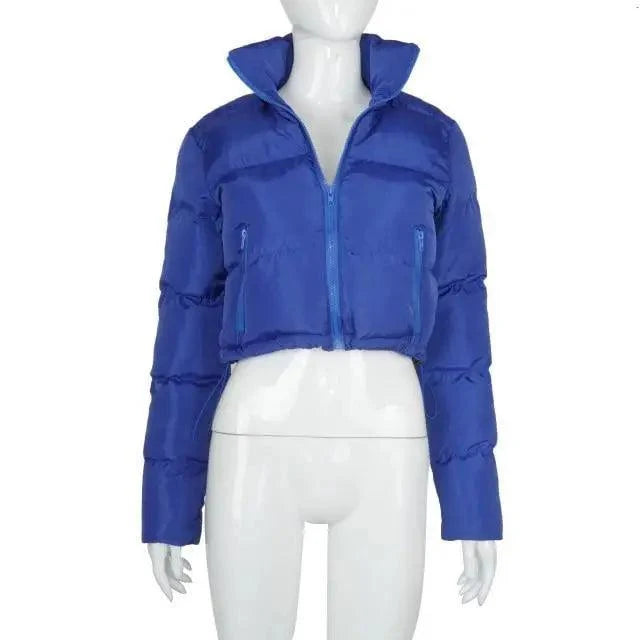 Women’s Shiny Puffer Jacket supplier product view 48