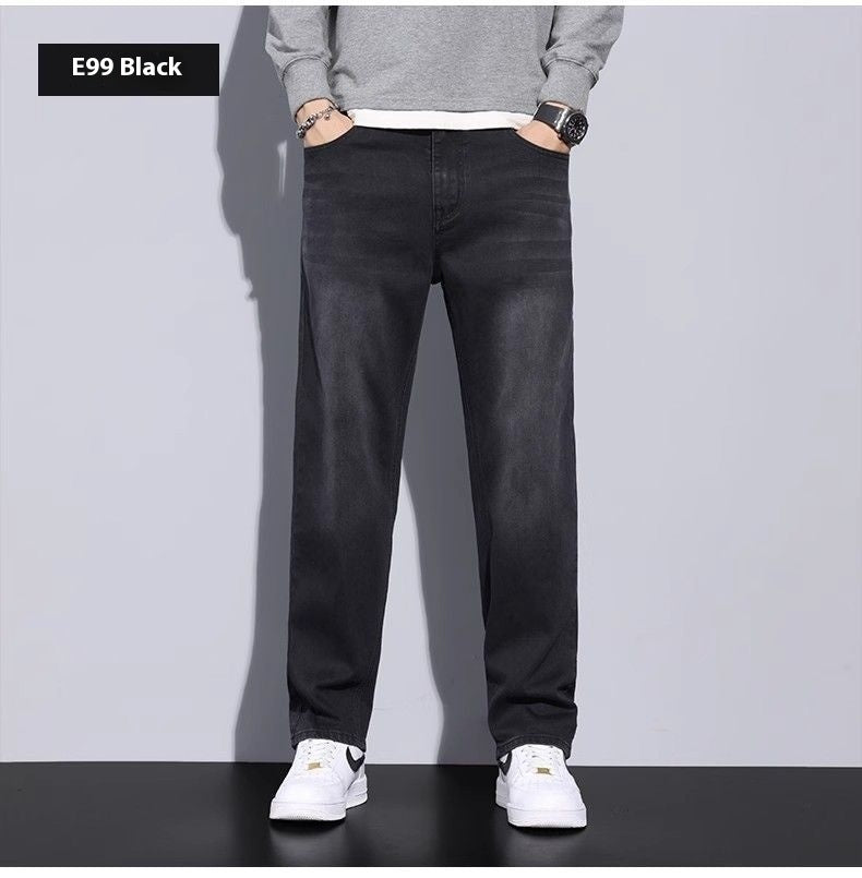Men’s loose straight-leg jeans - product view 6