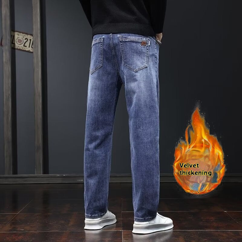 Men’s loose straight-leg jeans - product view 12