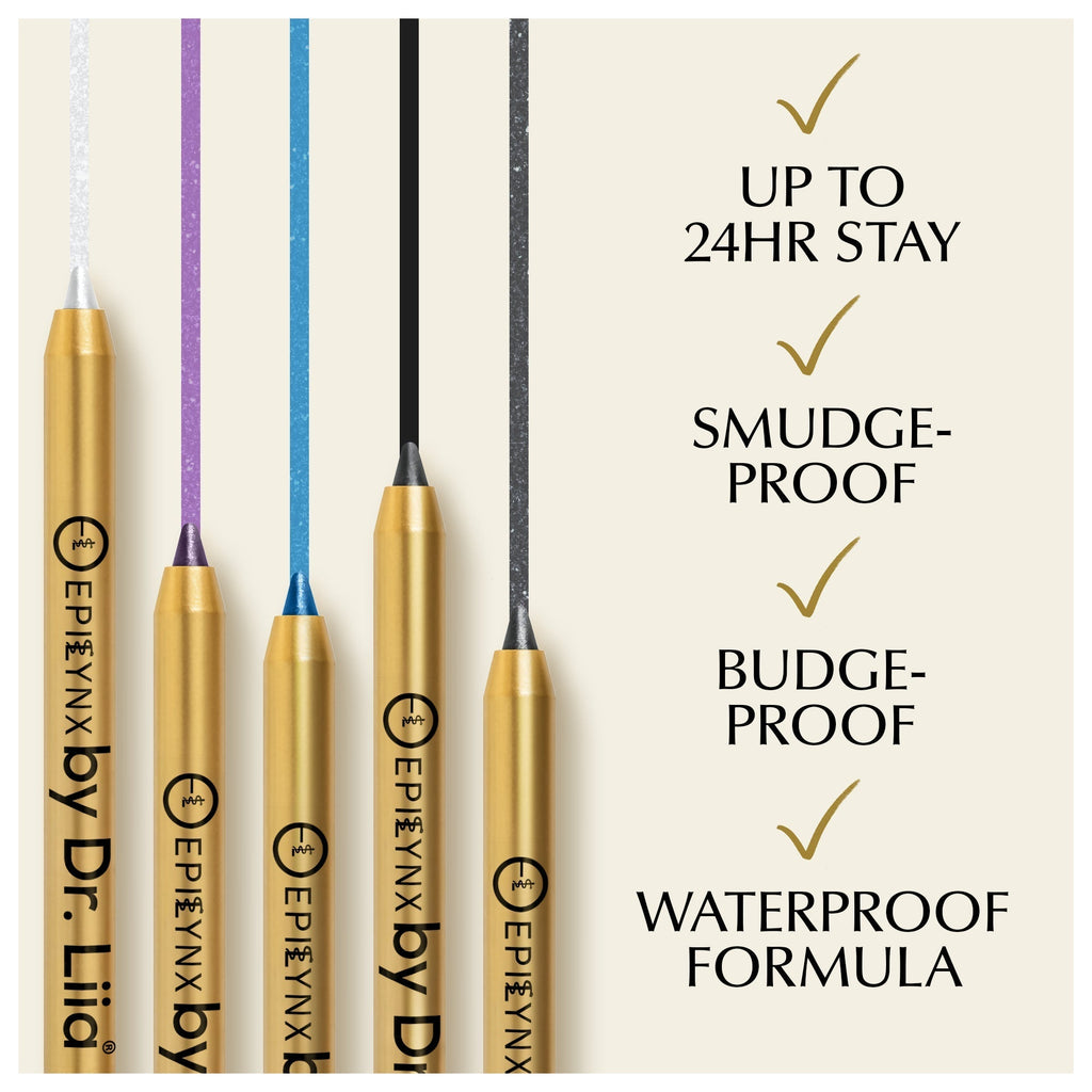 EpiLynx Glide-On Kajal Gel Eyeliner Blackest Black detail