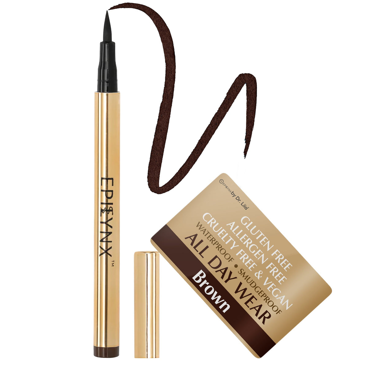EpiLynx Precision Liquid Eyeliner in Brown