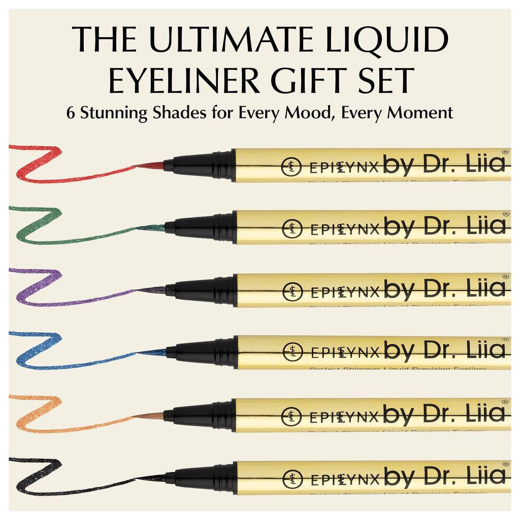 EpiLynx Precision Liquid Eyeliner shimmer gift set