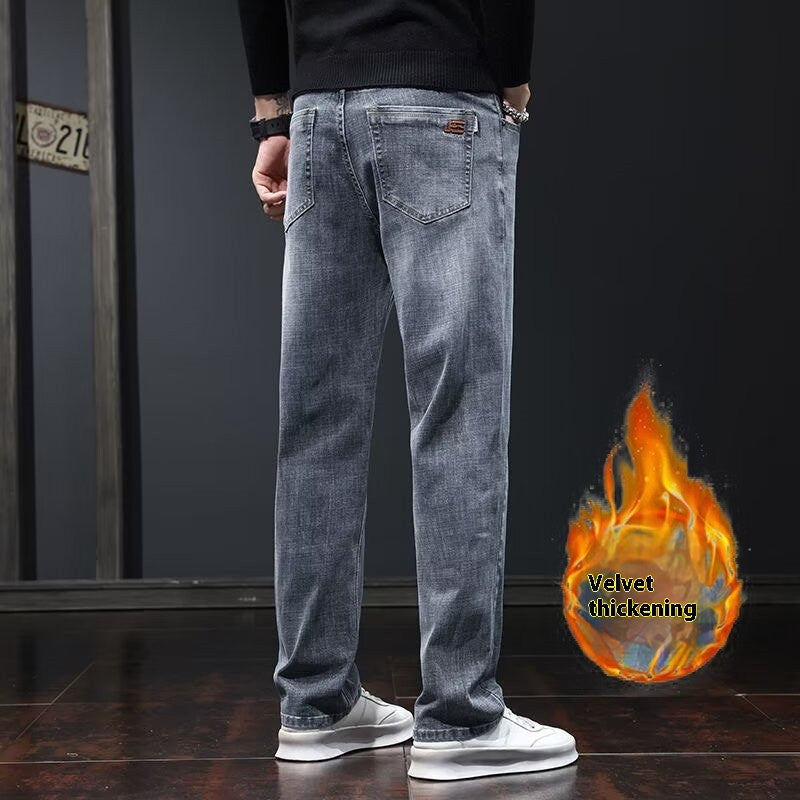 Men’s loose straight-leg jeans - product view 11