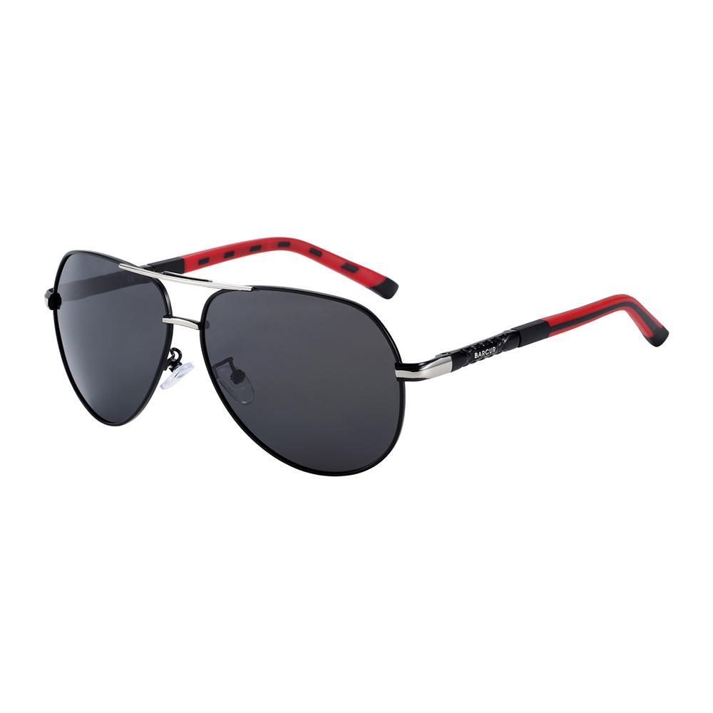 Men’s polarized pilot sunglasses by Stevvex – alternate product view