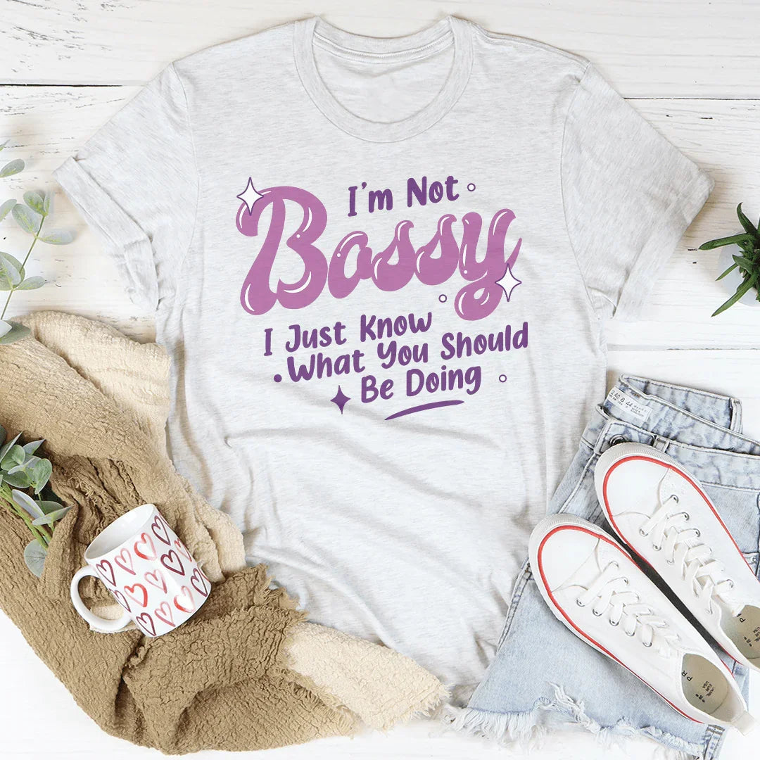 Ash I’m Not Bossy graphic T-shirt