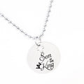Son of the King stainless steel pendant necklace - product view 1