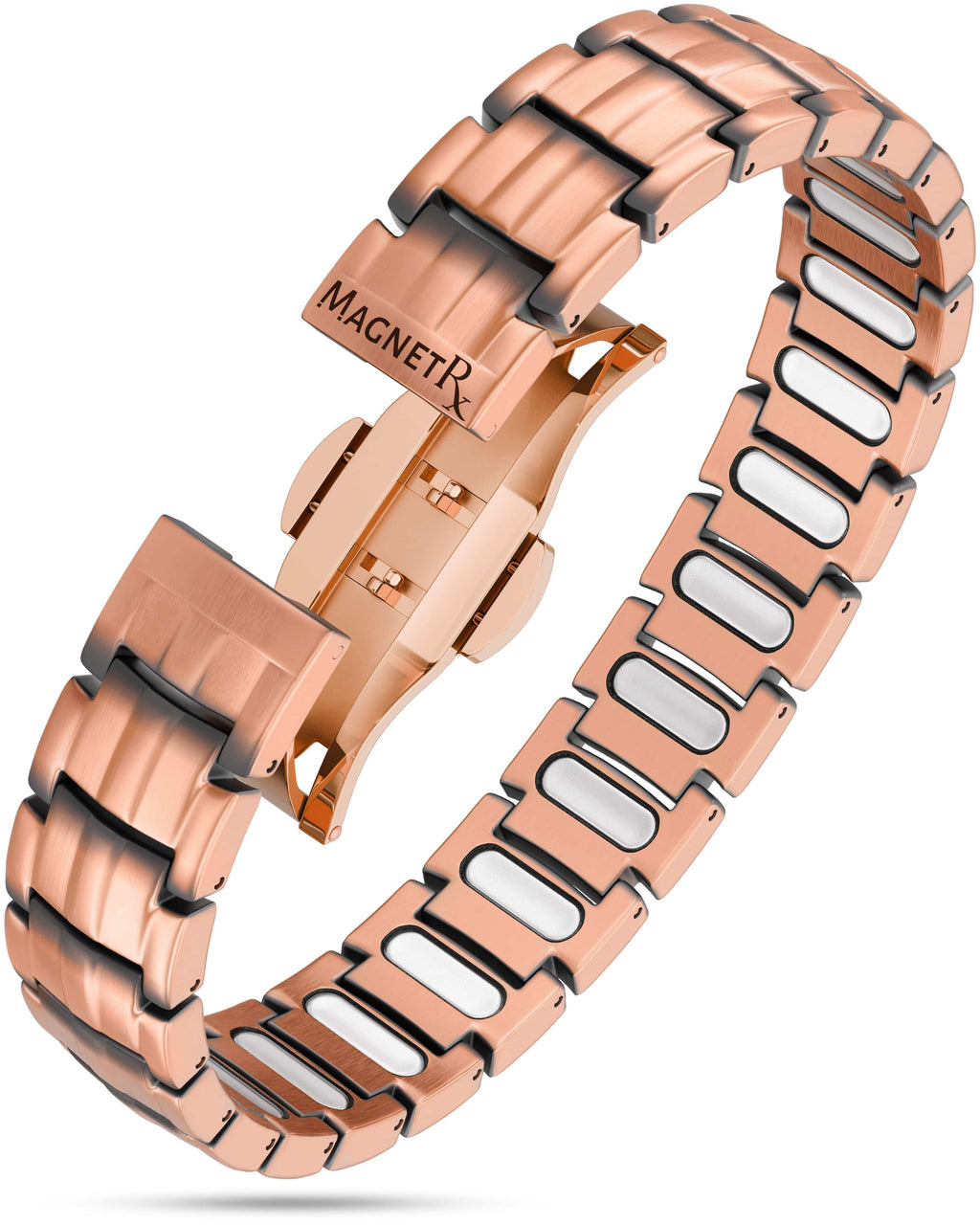 Men’s EllipseMAX copper magnetic bracelet by MagnetRX