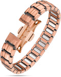Men’s EllipseMAX copper magnetic bracelet by MagnetRX