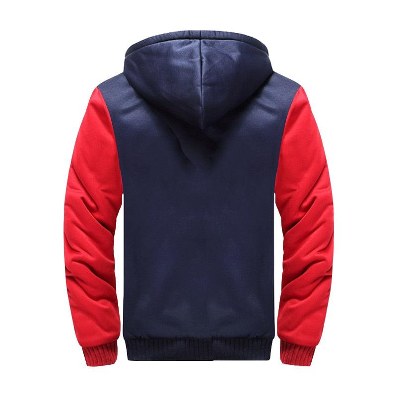 Men’s Camouflage Hooded Winter Jacket product view 16
