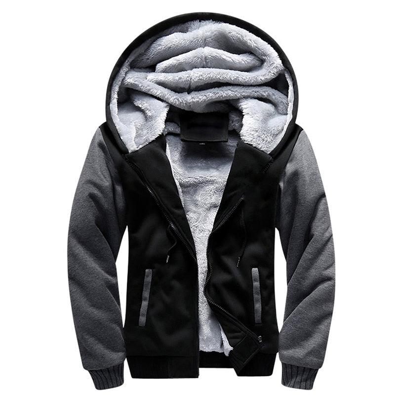 Men’s Camouflage Hooded Winter Jacket product view 2