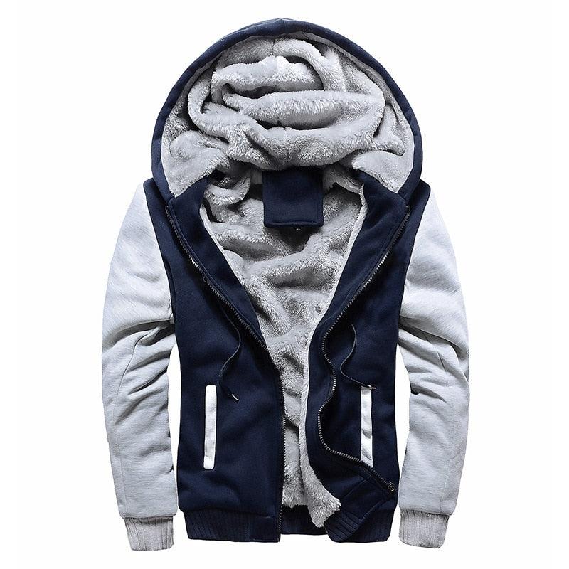 Men’s Camouflage Hooded Winter Jacket product view 3