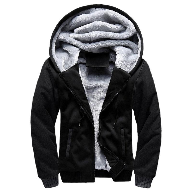 Men’s Camouflage Hooded Winter Jacket product view 13