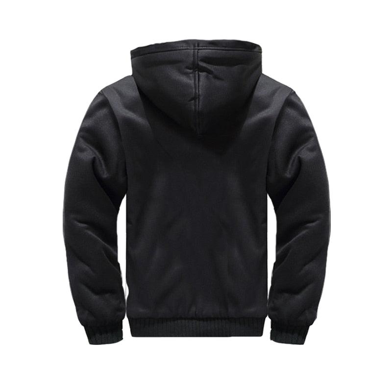 Men’s Camouflage Hooded Winter Jacket product view 19