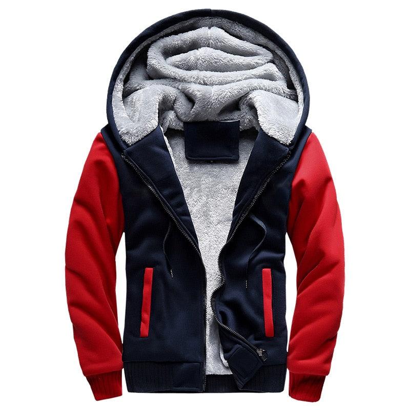 Men’s Camouflage Hooded Winter Jacket product view 10