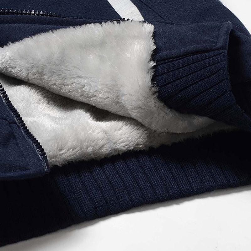 Men’s Camouflage Hooded Winter Jacket product view 23