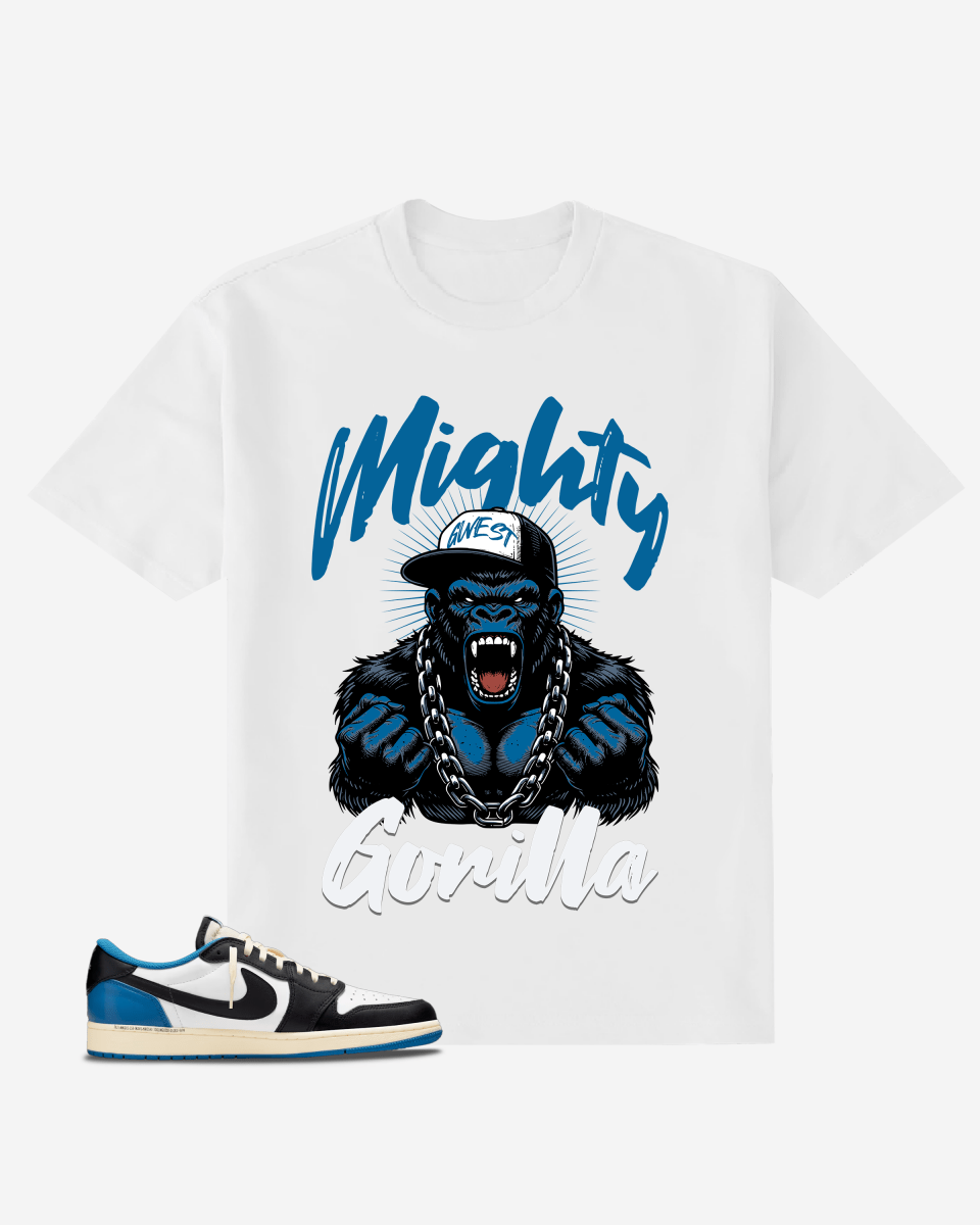 G West Mighty Gorilla oversized men’s T-shirt in White