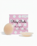 Sticky Boobs adhesive silicone nipple covers, light shade, cup size A–B, product photograph