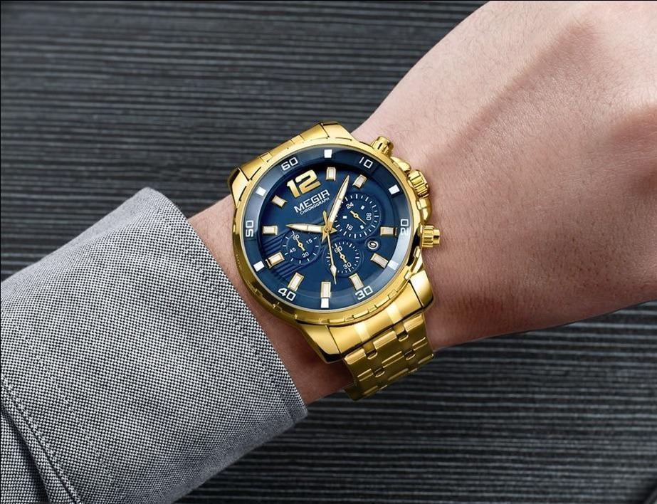 Stevvex Men's Quartz Chronograph Business Watch – product image 9
