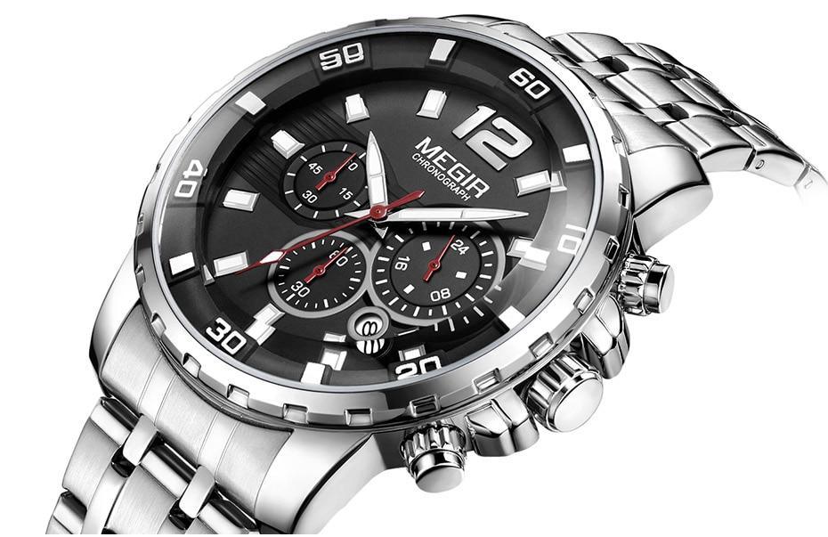 Stevvex Men's Quartz Chronograph Business Watch – product image 4