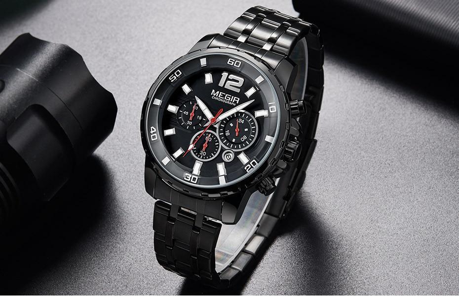 Stevvex Men's Quartz Chronograph Business Watch – product image 21