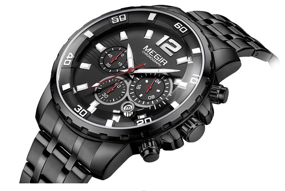 Stevvex Men's Quartz Chronograph Business Watch – product image 14