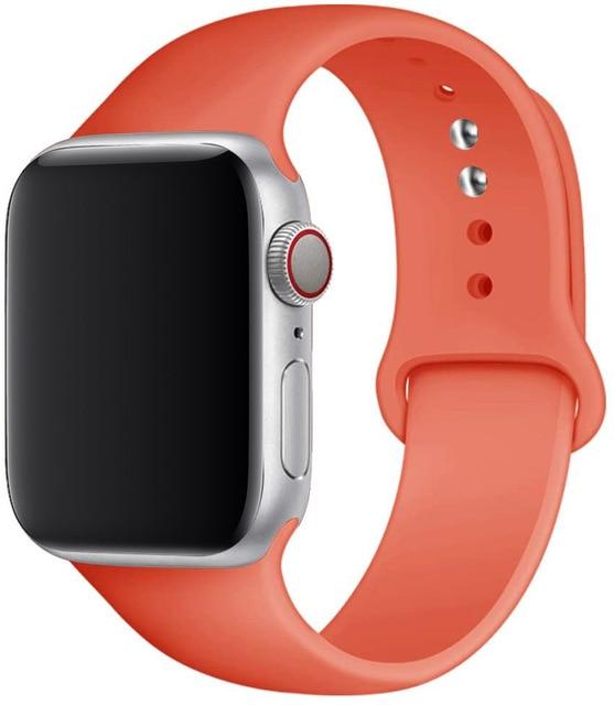 Silicone Watch Bands Compatible with Select Apple Watch Models – product view 39