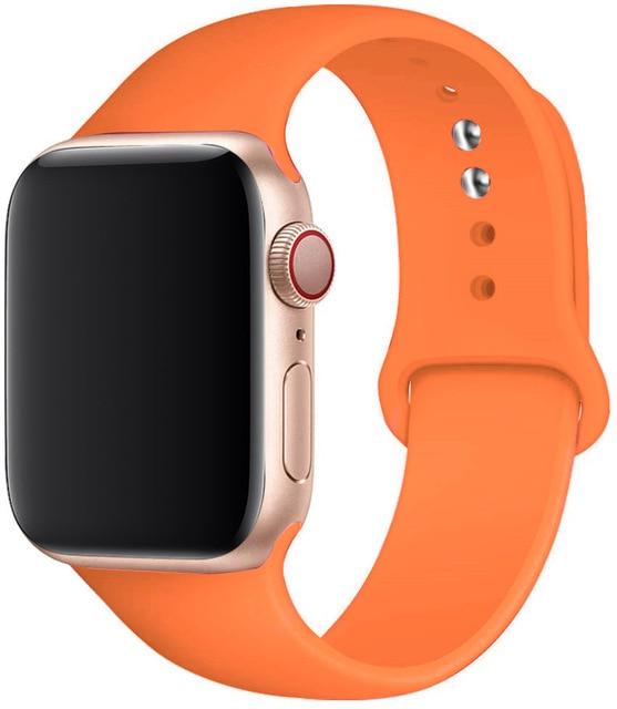 Silicone Watch Bands Compatible with Select Apple Watch Models – product view 6