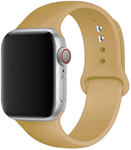 Silicone Watch Bands Compatible with Select Apple Watch Models – product view 5