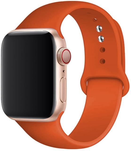 Silicone Watch Bands Compatible with Select Apple Watch Models – product view 34