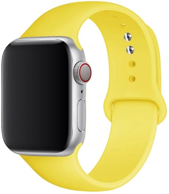 Silicone Watch Bands Compatible with Select Apple Watch Models – product view 49