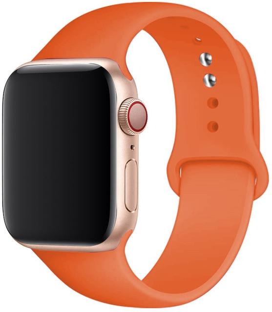 Silicone Watch Bands Compatible with Select Apple Watch Models – product view 11