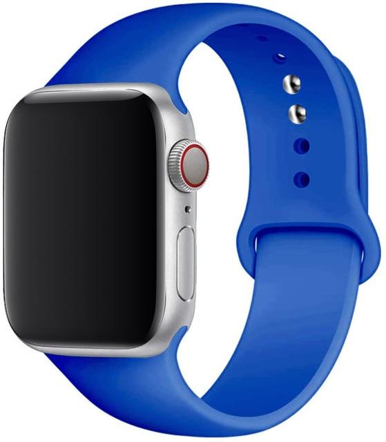 Silicone Watch Bands Compatible with Select Apple Watch Models – product view 26