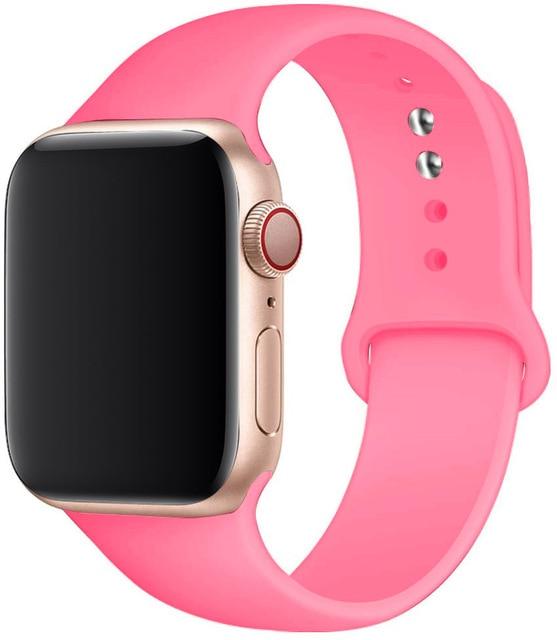 Silicone Watch Bands Compatible with Select Apple Watch Models – product view 22