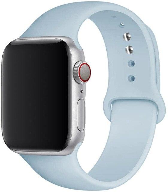 Silicone Watch Bands Compatible with Select Apple Watch Models – product view 44