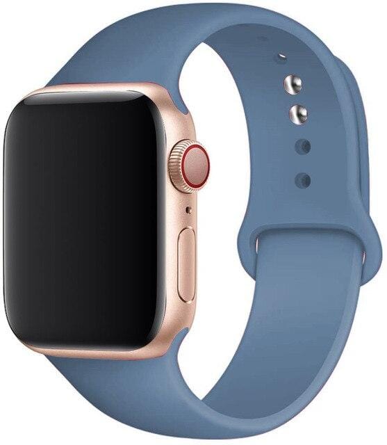 Silicone Watch Bands Compatible with Select Apple Watch Models – product view 40