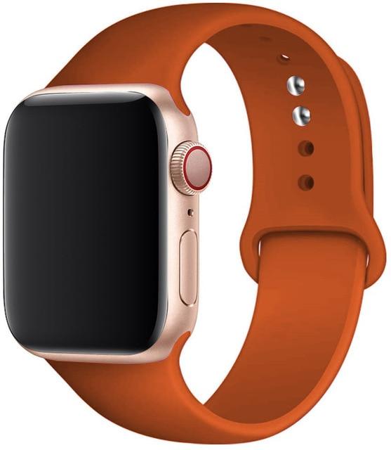 Silicone Watch Bands Compatible with Select Apple Watch Models – product view 37