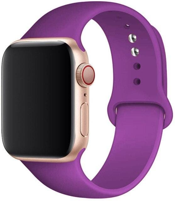 Silicone Watch Bands Compatible with Select Apple Watch Models – product view 41