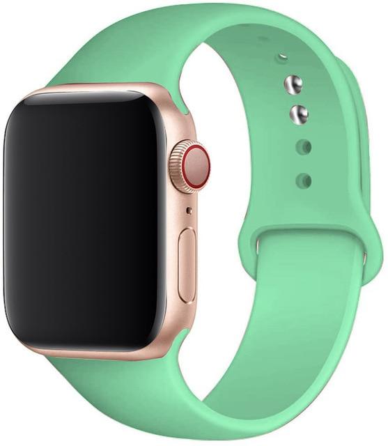 Silicone Watch Bands Compatible with Select Apple Watch Models – product view 42