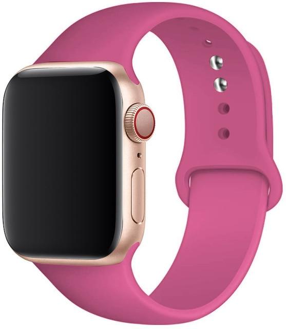 Silicone Watch Bands Compatible with Select Apple Watch Models – product view 57