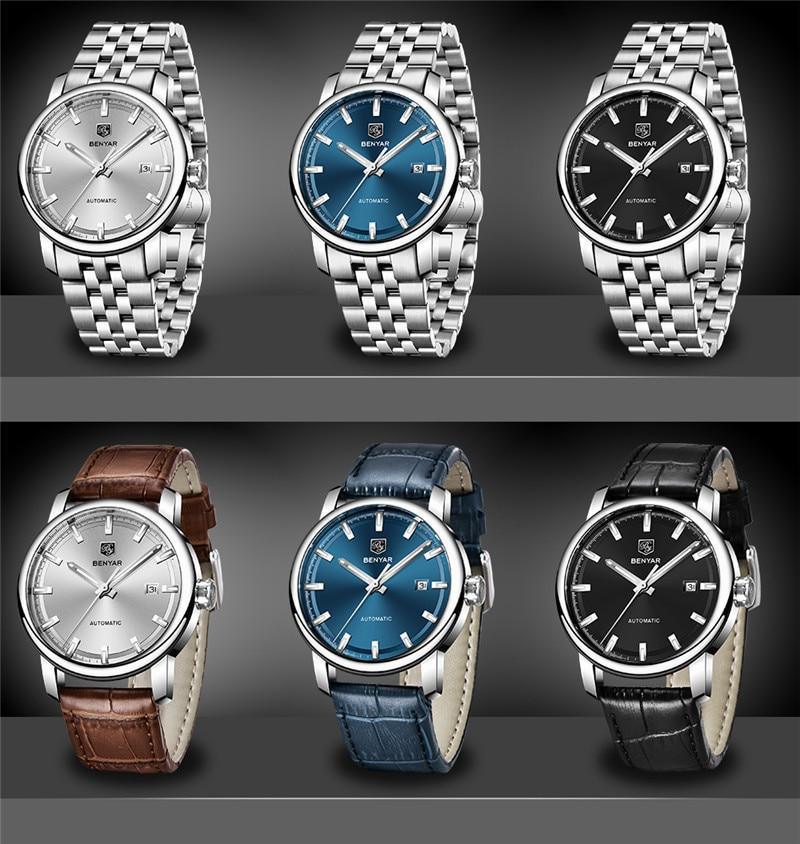 Men’s automatic mechanical watch - product view 10