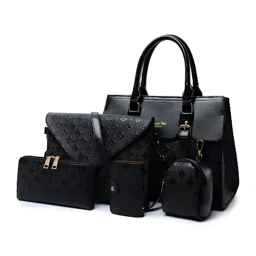 Multi-piece structured handbag set product view