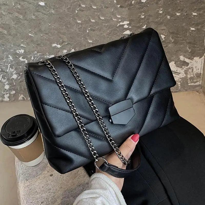 Women’s embroidered PU leather crossbody bag by Stevvex