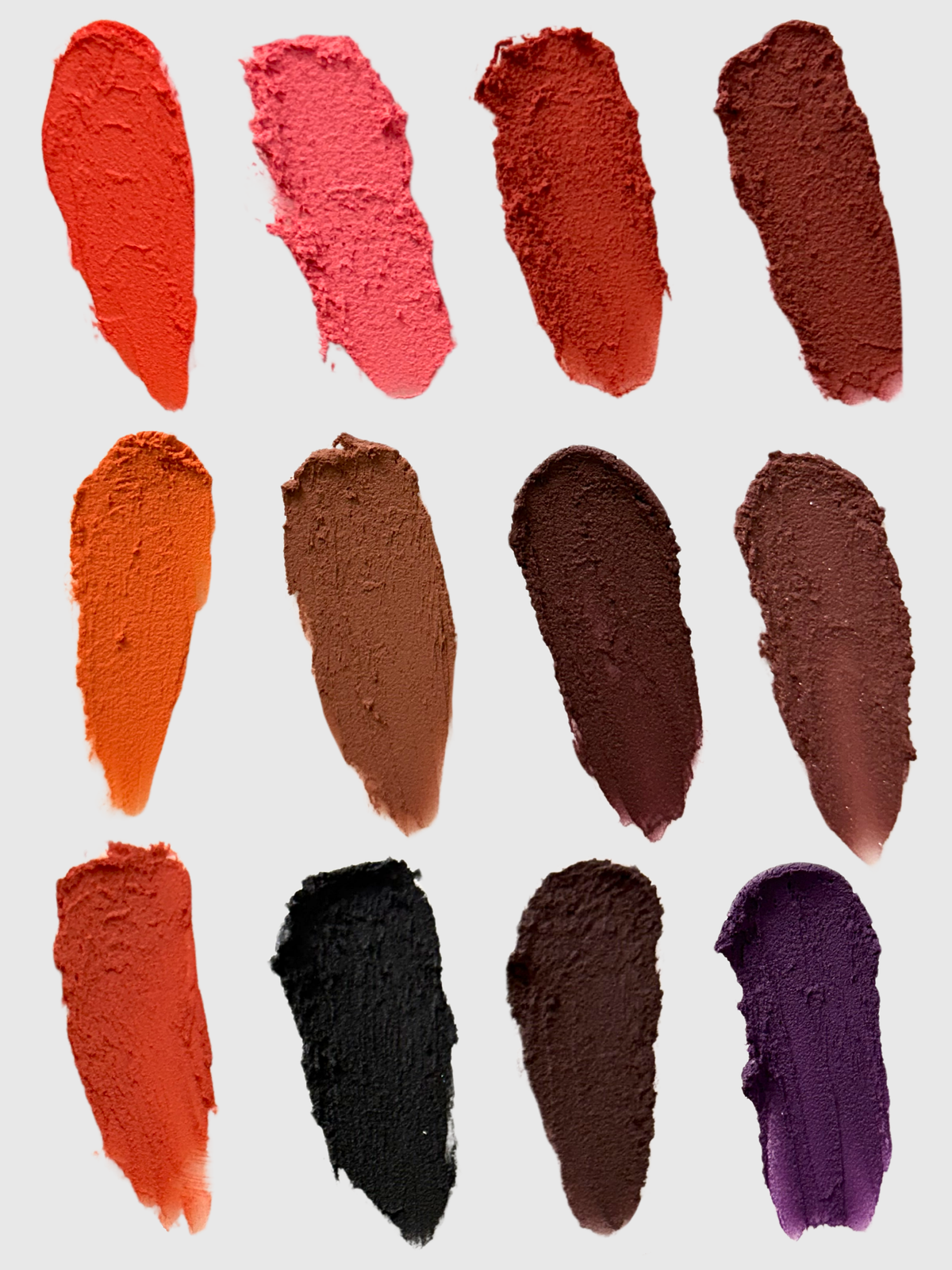 Cupid Lip Mud color swatches