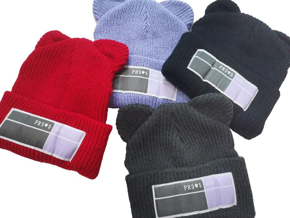 Women’s double-pom cable-knit beanie by Stevvex – view 22