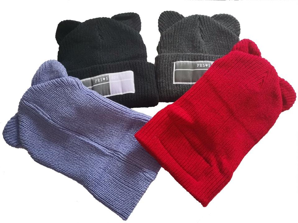 Women’s double-pom cable-knit beanie by Stevvex – view 21