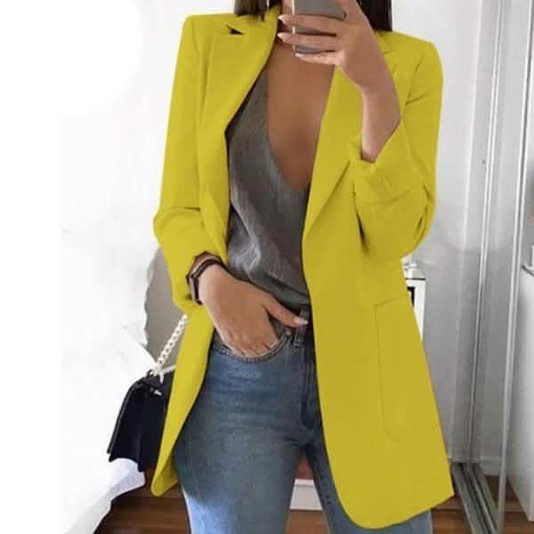 Longline Open Front Cardigan cardigan detail